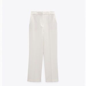 Chic white Zara Trousers